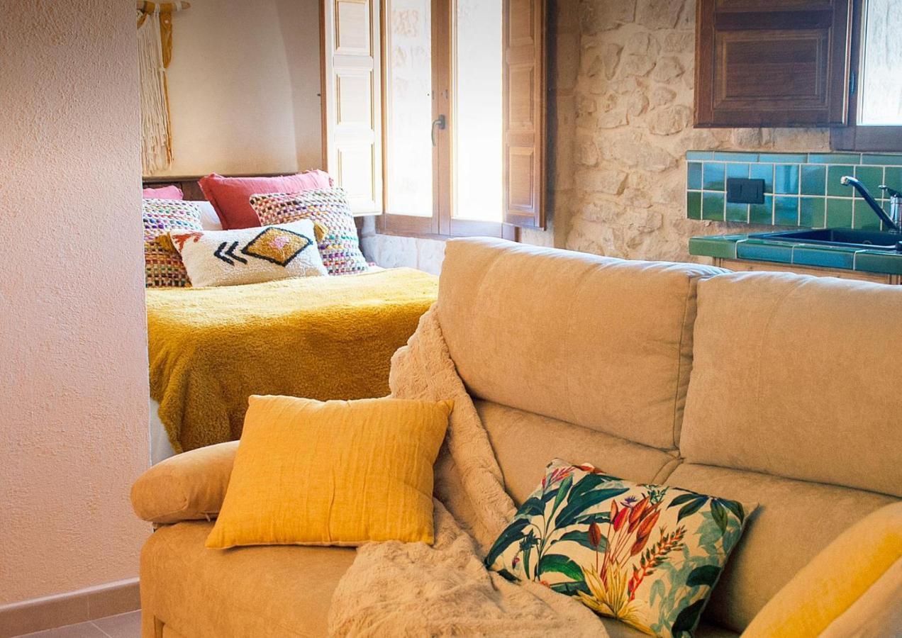 Precioso Loft Rural Con Estufa De Lena Panoramica Apartment Torre del Compte Ngoại thất bức ảnh